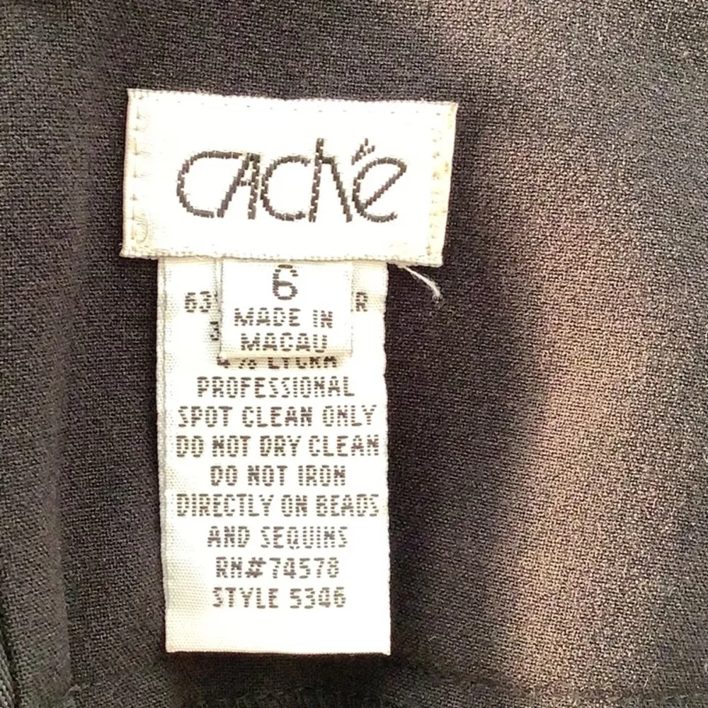 ’ Women’s Hand Beaded Black Skirt  NEW NO TAGS - Image 11