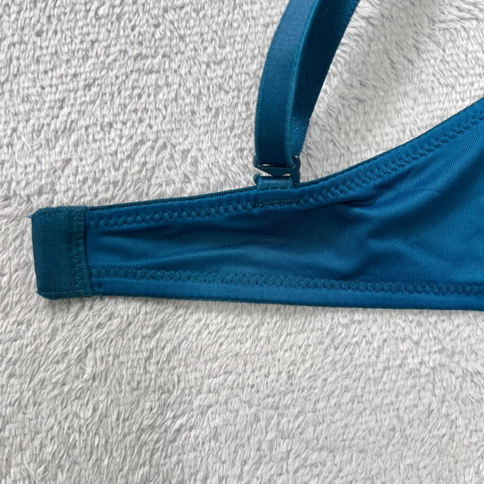 PINK Wear Everywhere Lightly Lined Bra Teal Blue Everyday Comfort 32C Size undefined - Image 6