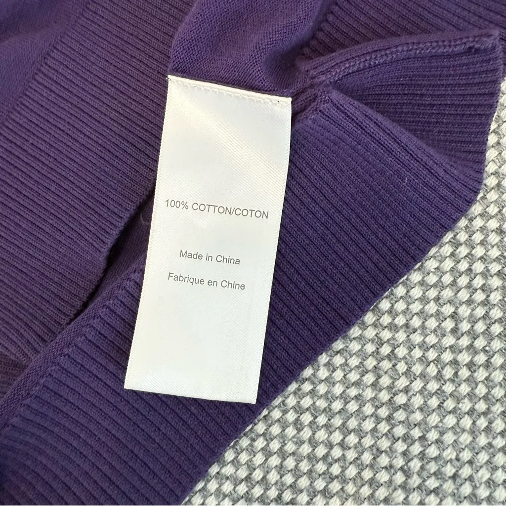 Tory Burch  purple cardigan size M - Image 6