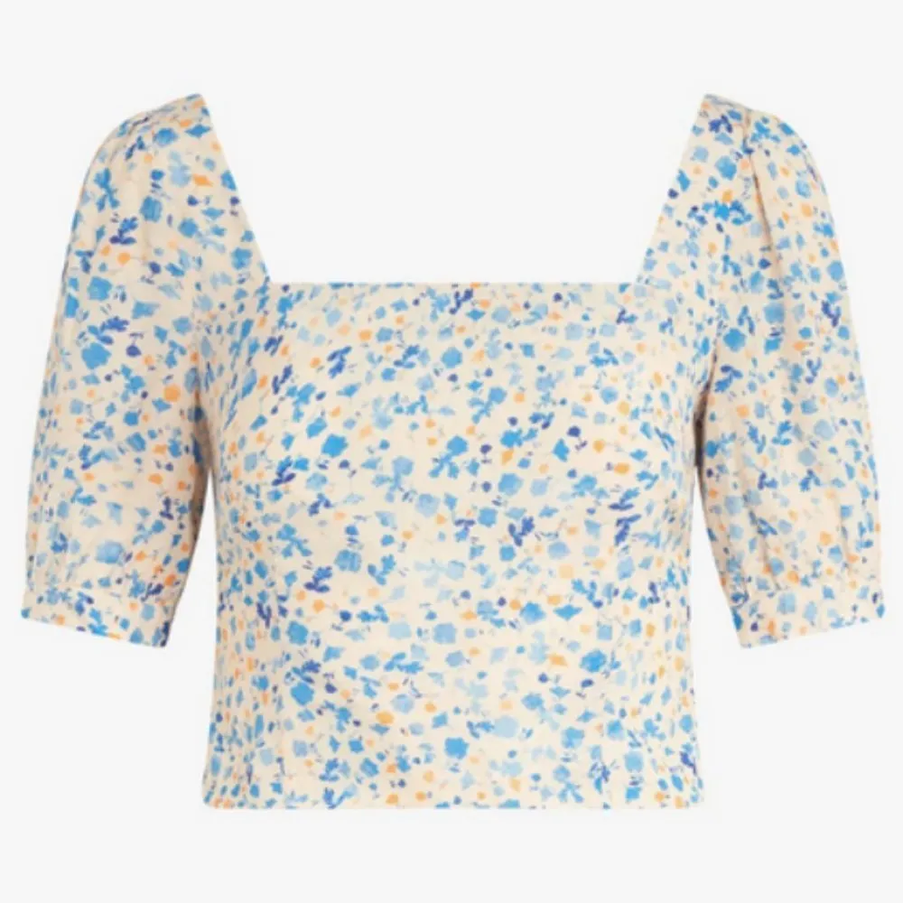 💕💕 The One That Got Away Top ~ Poppy Floral White Print M NWT - Image 9