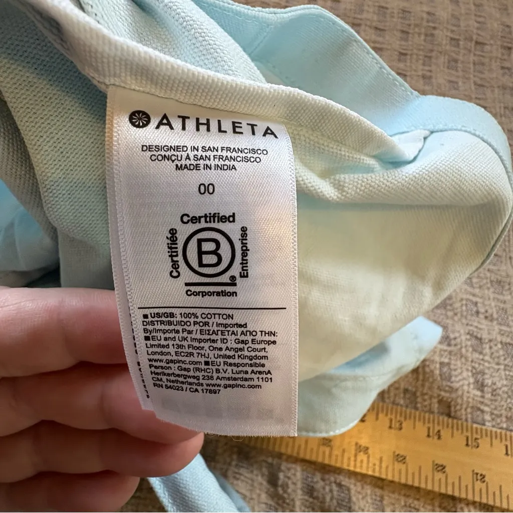 Athleta Blue Ombre Tote Bag - Image 5