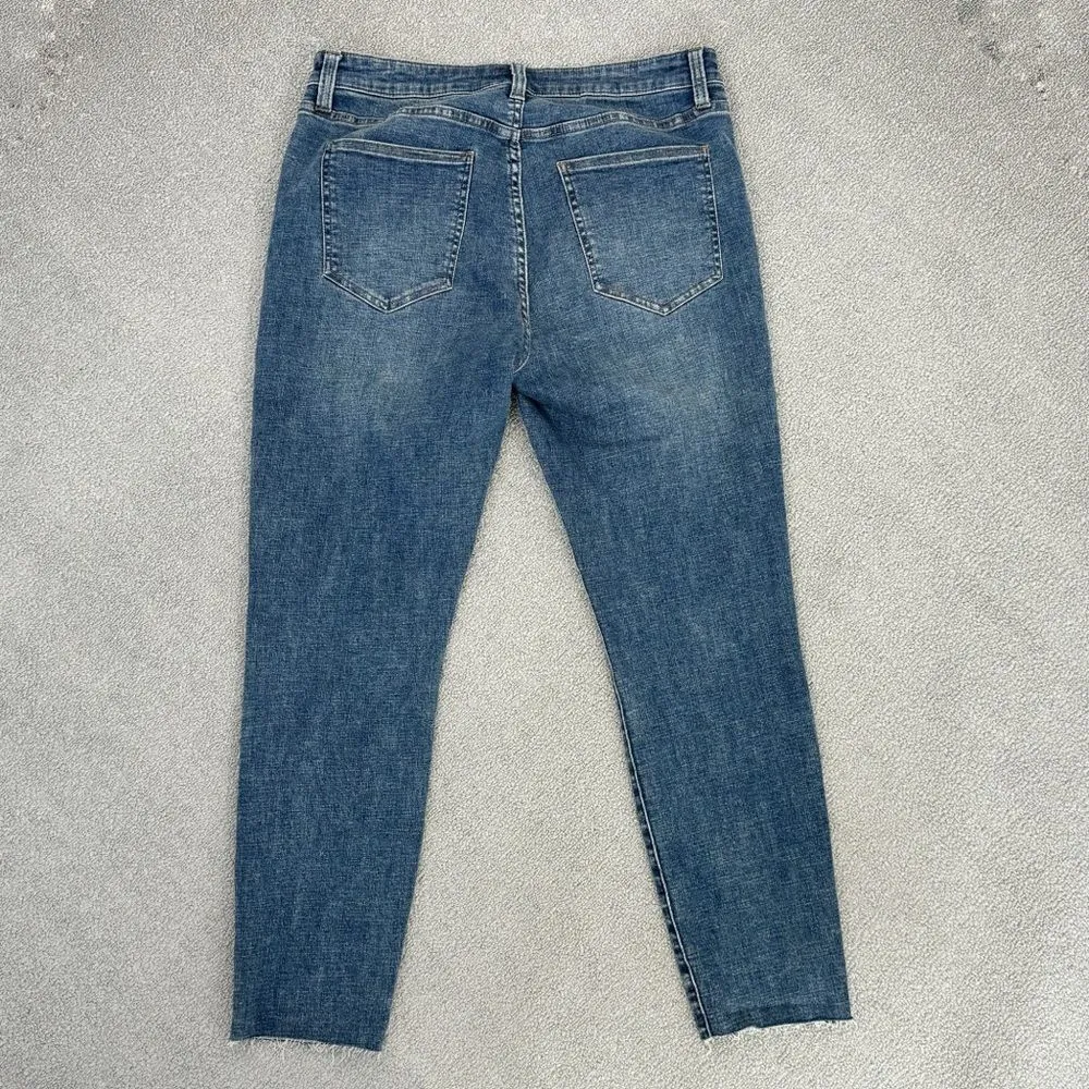 Pistola High Rise Raw Hem Skinny Jeans Blue Size 31‎ P6731MTW GUT - Image 4