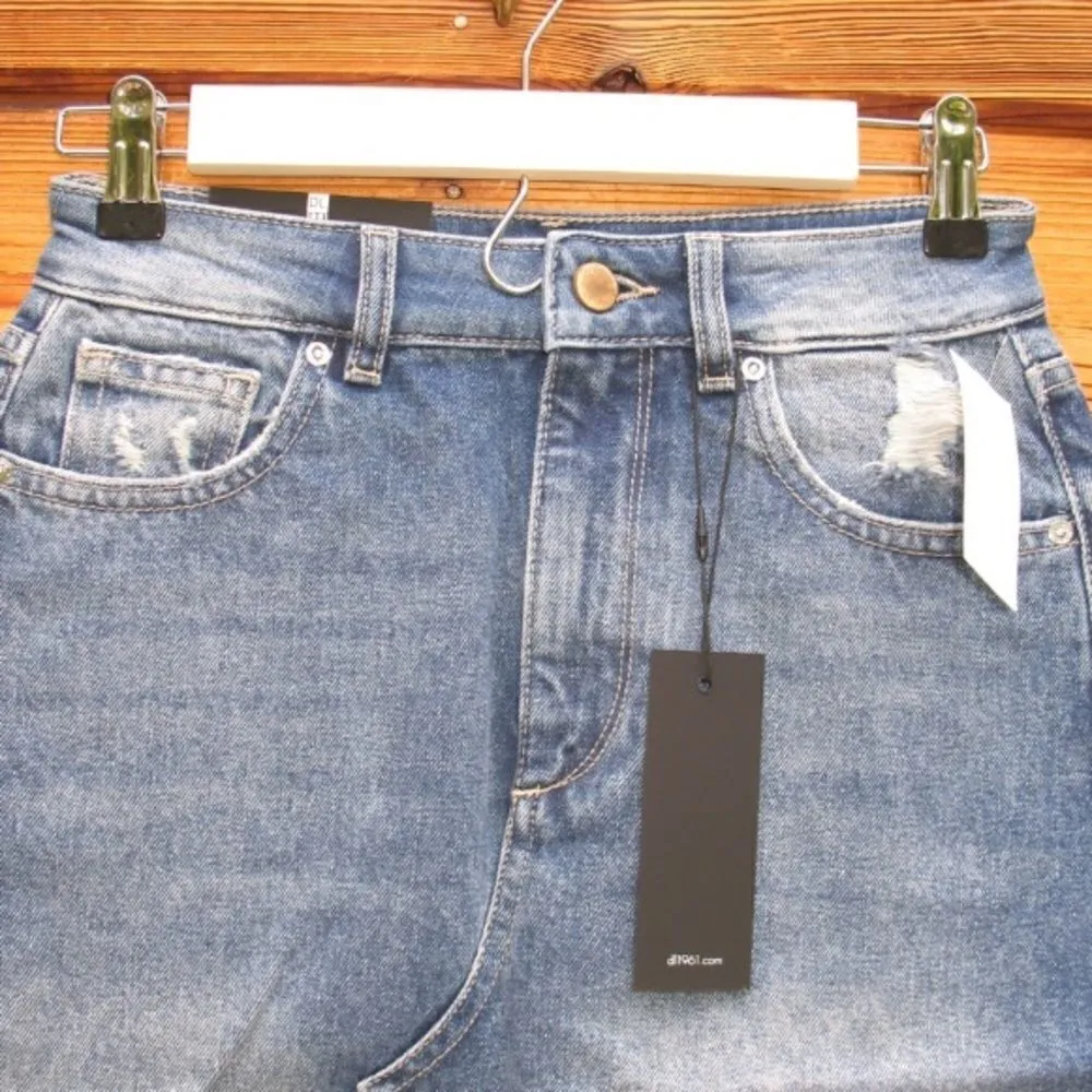 NWT Anthro  Blue Jeans Denim Skirt - Image 5