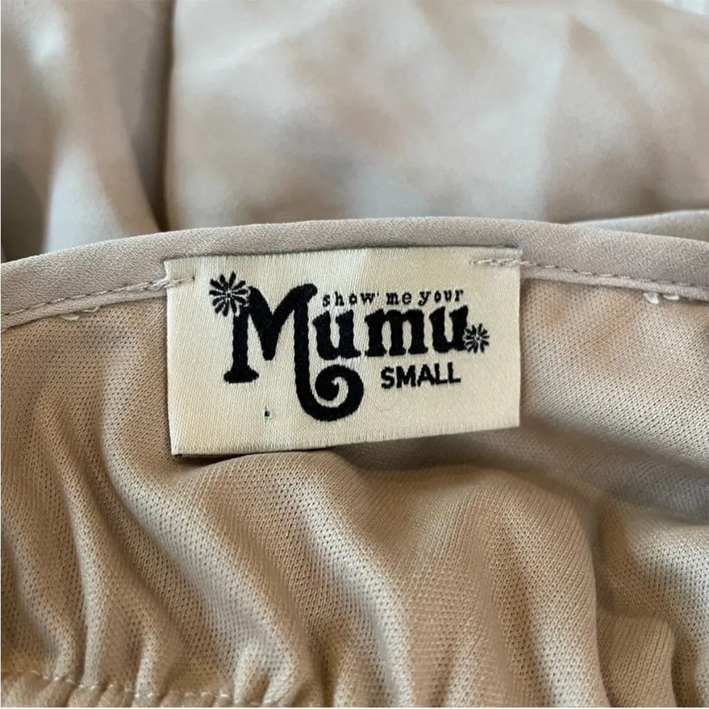 Show Me Your Mumu Rebecca Ruffle Maxi Dress in Show Me The Ring Crisp Small - Image 7