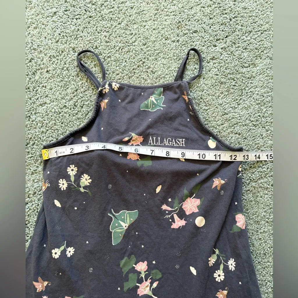 Patagonia Allagash Floral Tank Top Size S Organic Cotton Built In Bra Hiking - Image 2