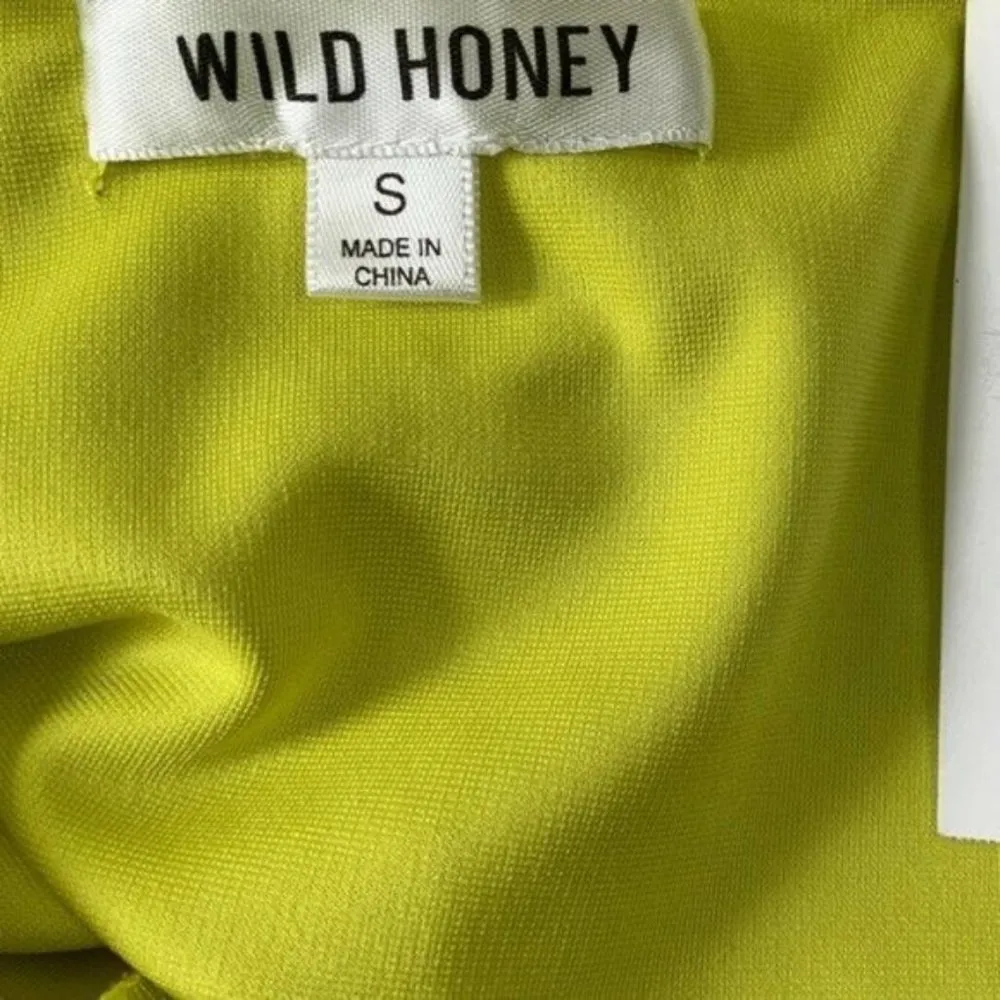 Wild Honey Neon Off The Shoulder Bodysuit - Image 5