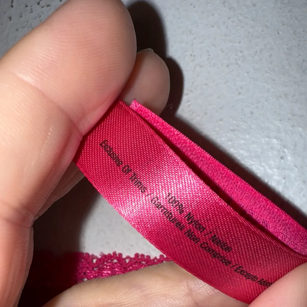 Victoria’s‎ Secret The Lacie Pink Lace Bell Sleeve Mini Dress Small - Image 5