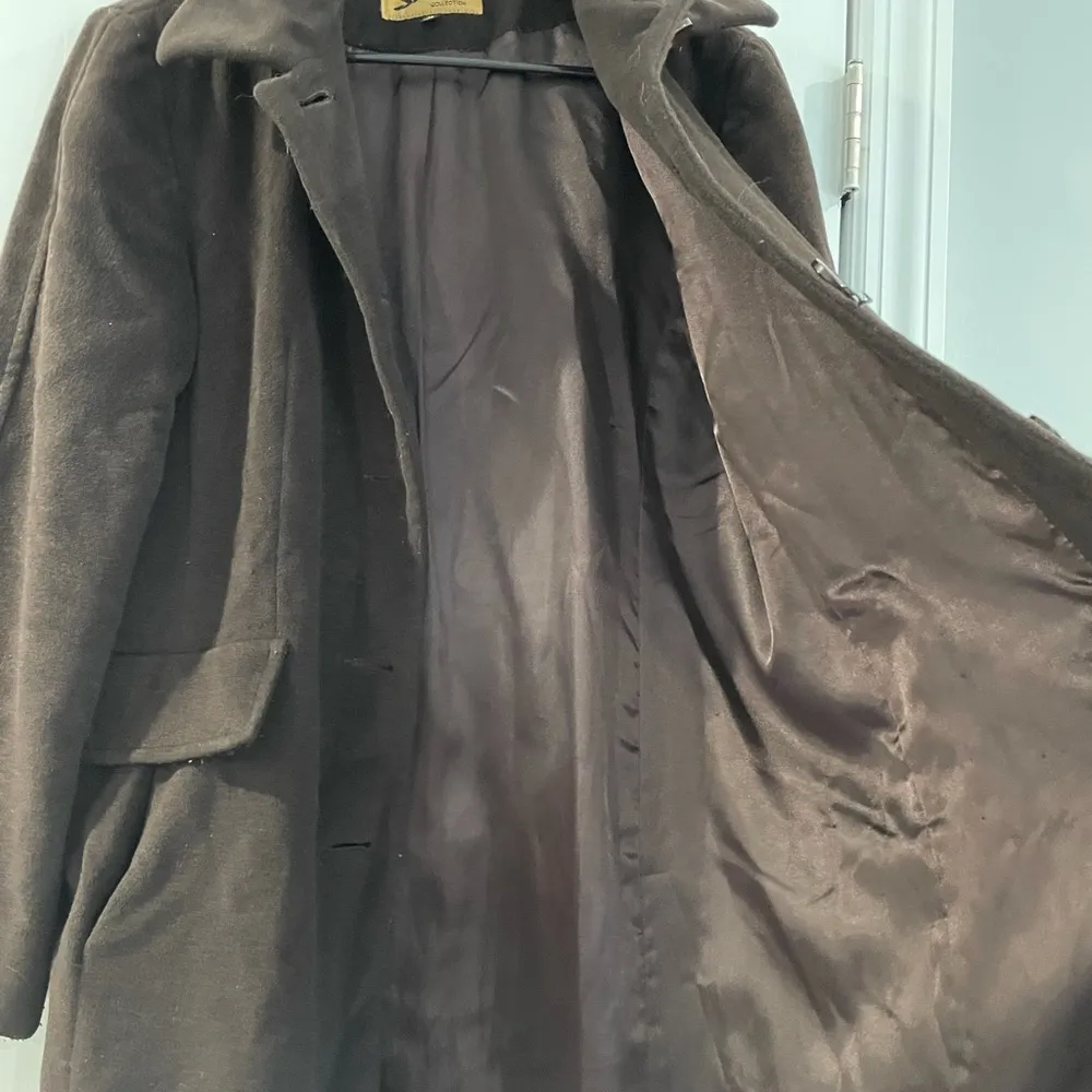 Vintage Sachi Collection Trench Coat Size 12 - Image 11
