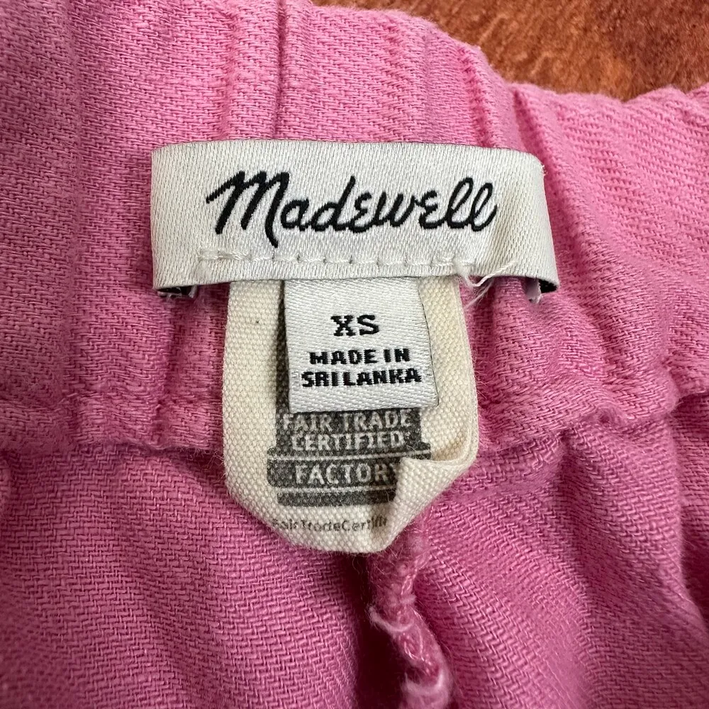 Madewell Soft Linen Shorts Size Extra Small - Image 5