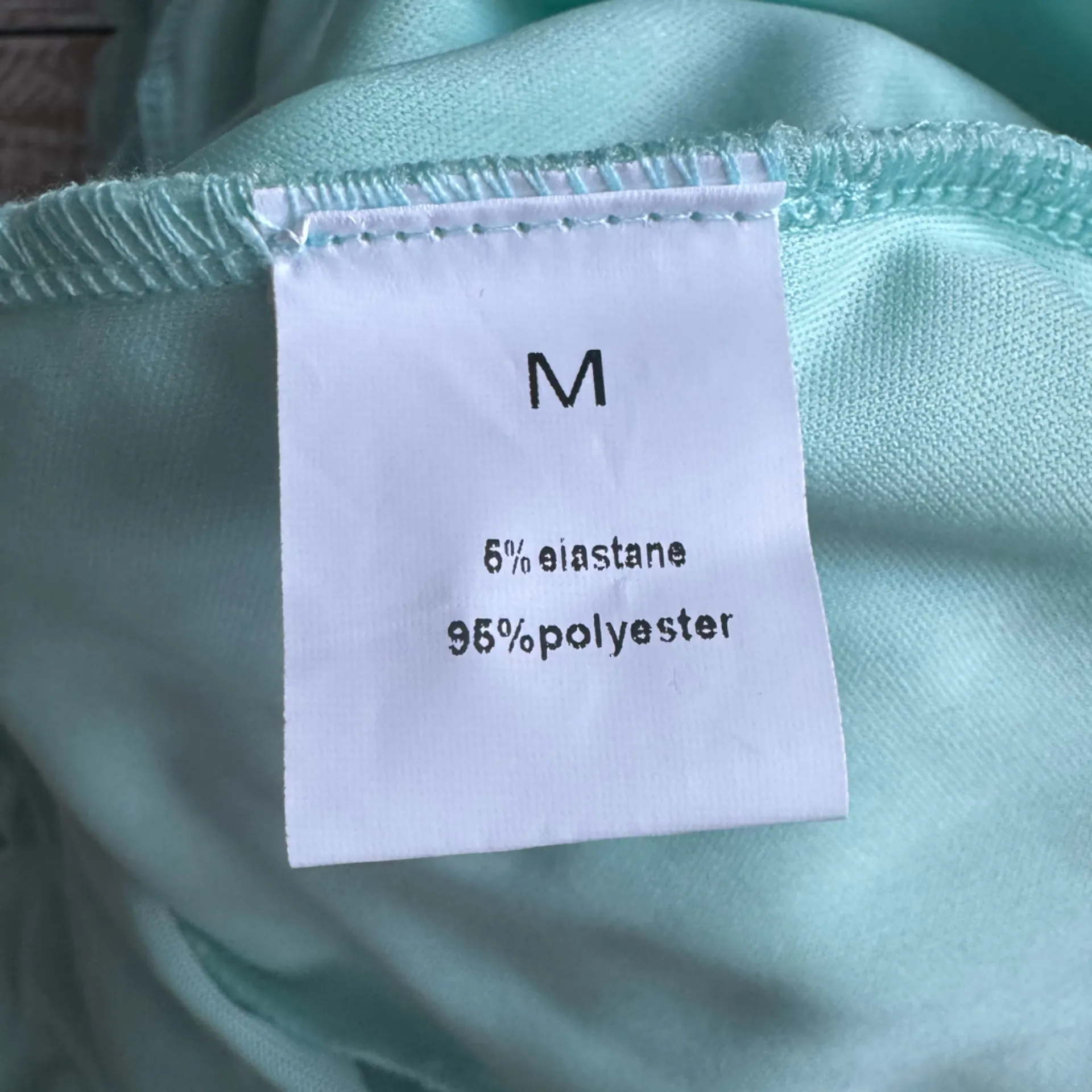 🫧Vivianixa Spaghetti Strap Mesh Dress with Ruffle Front Slit🫧 ~Medium NWOT Green - Image 10