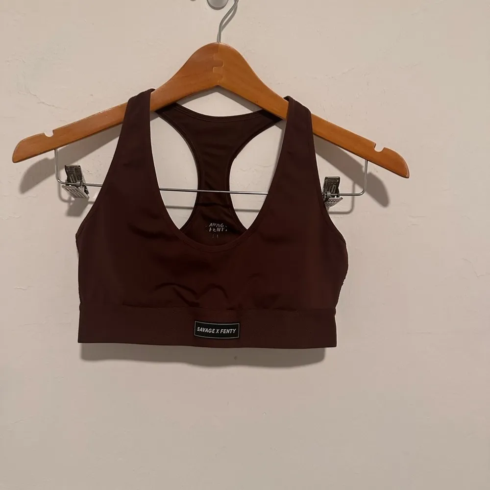Savage X Fenty‎ Women's Brown Sports Bra - Image 3
