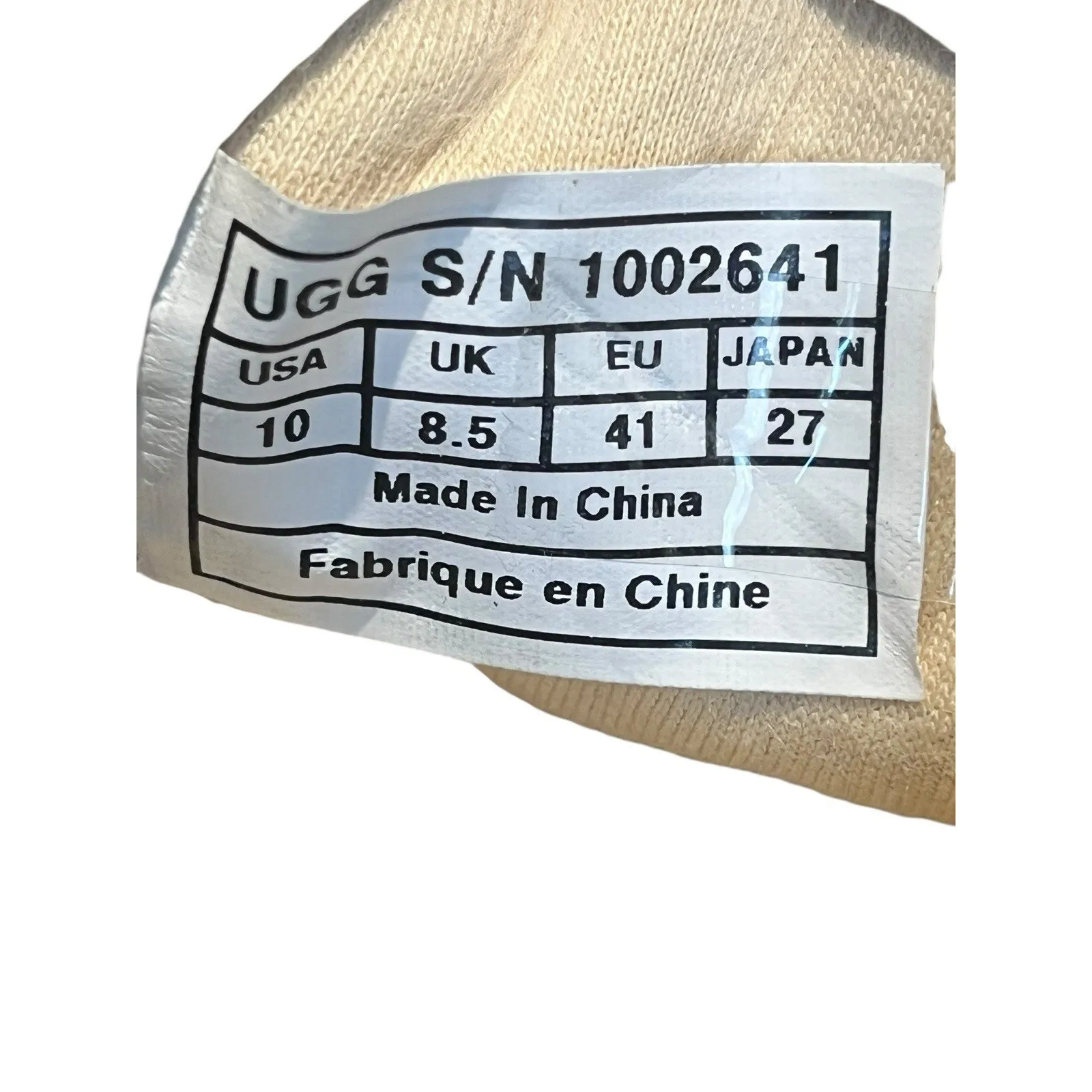 UGG Australia Hally Suede Leather Canvas Sneakers Sheepskin Sneaker Women's 10 - Image 8