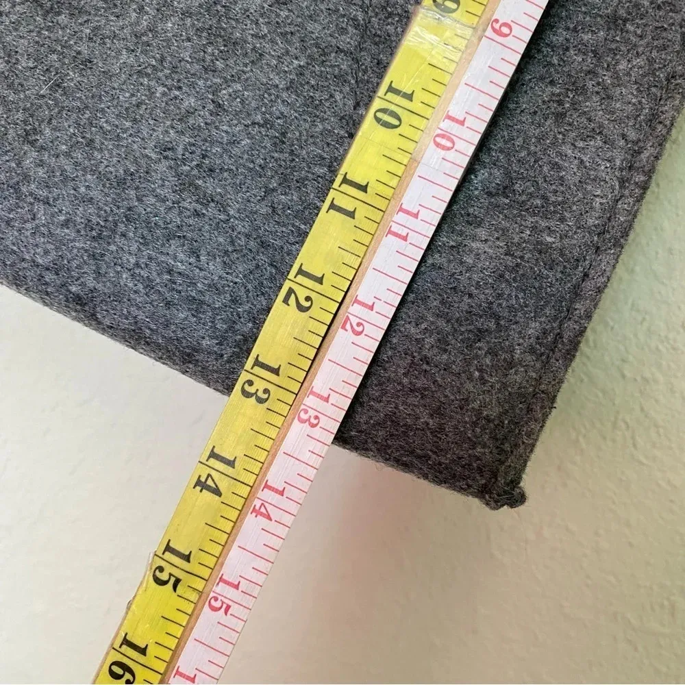 Kit and Ace Grey Large Felt Shopping‎ Tote Bag Gray - Image 9