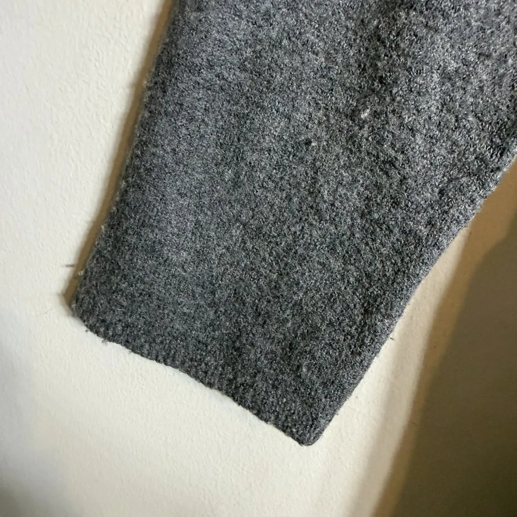 Eileen Fisher Merino Wool Long Kimono Cardigan Sweater Women's XS Ash Open Front - Image 10