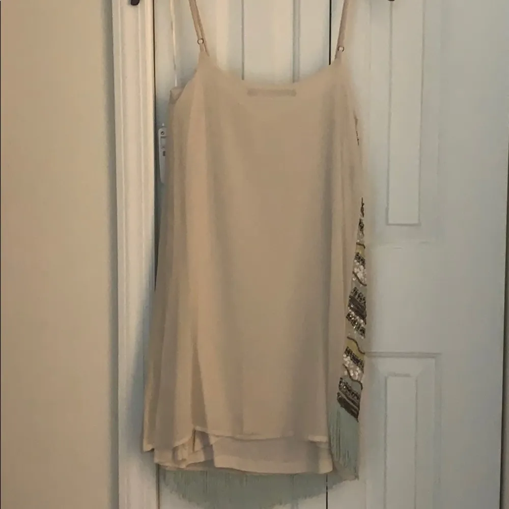 🆕Zara | Sequin Fringe Flapper Beaded Dress Small - Image 7