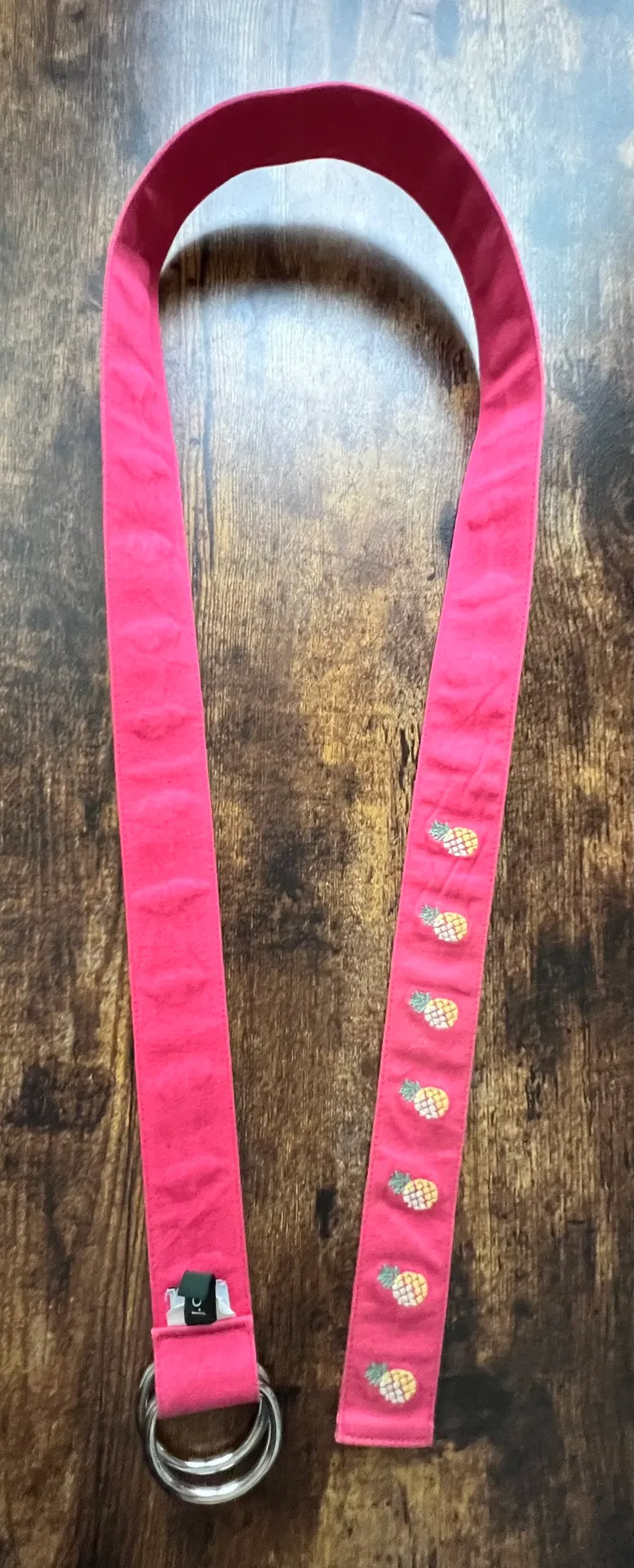 | unisex pineapple ribbon belt. Size: M/L - Image 7