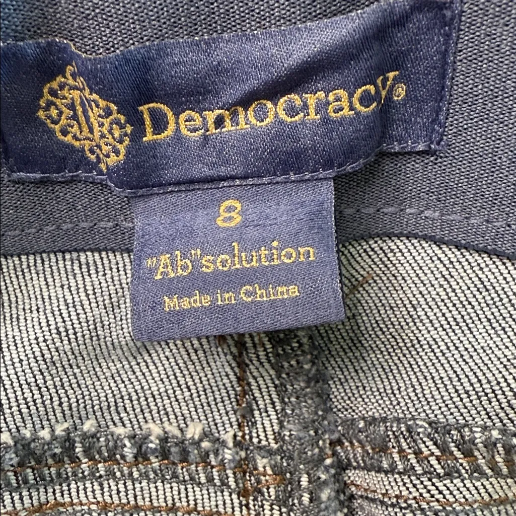 Democracy Ab Solution Blue Ankle Jeans - Image 8