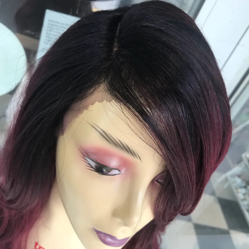 Wig Red Wine Burgundy ASK ME 1st this sells fast - Image 7