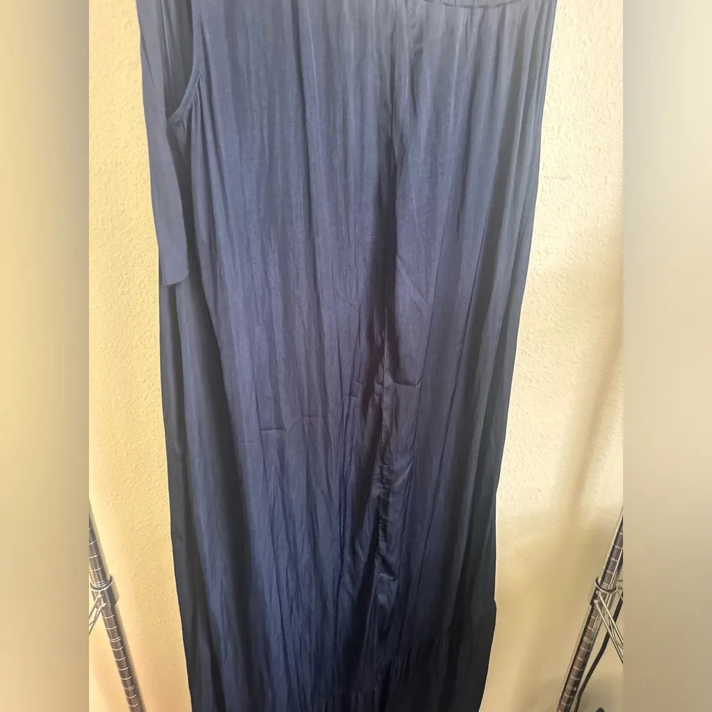 EVER EVE Elegant Navy One-Shoulder Maxi Dress. - Image 11