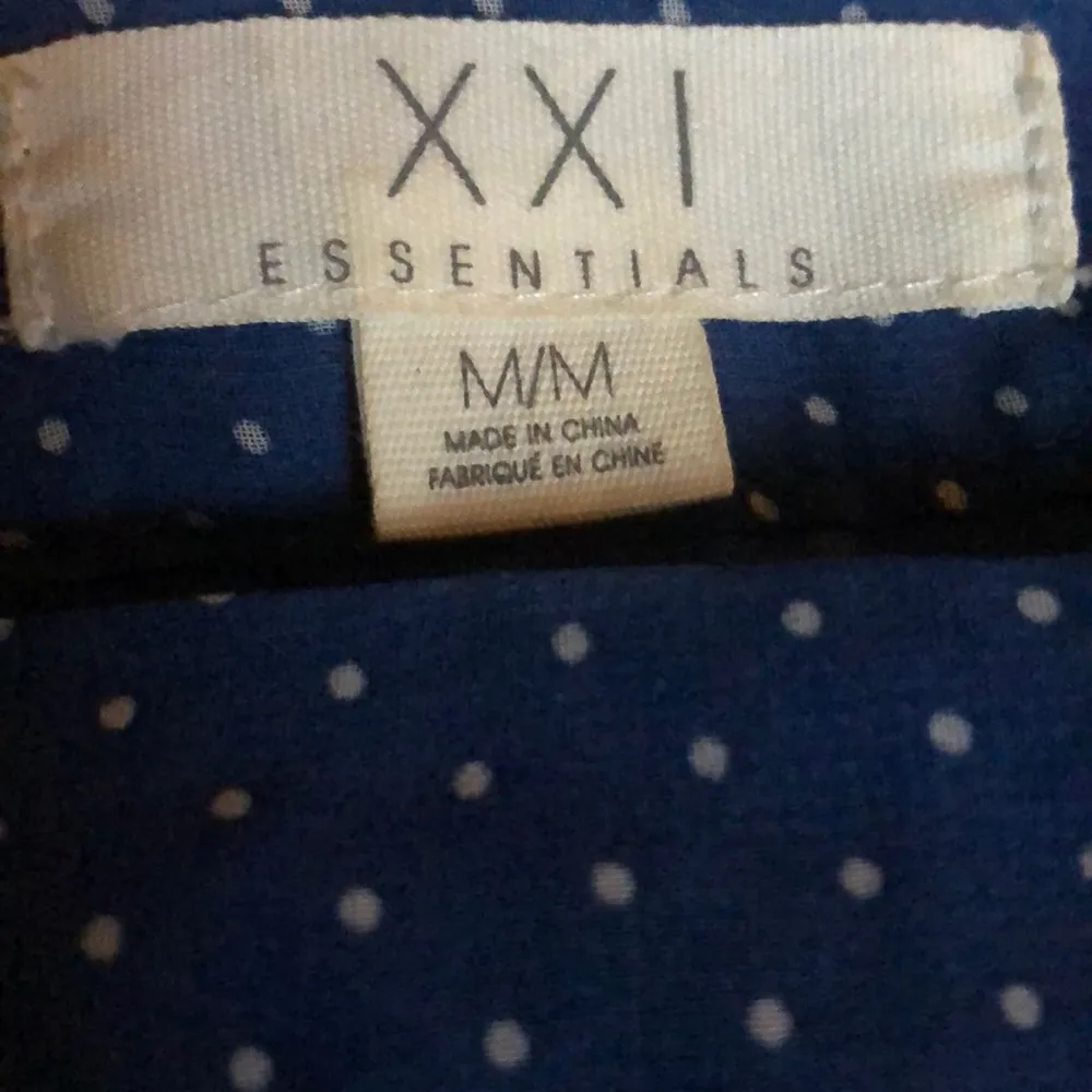 XXI polka dot shark bite hem skirt - Image 4