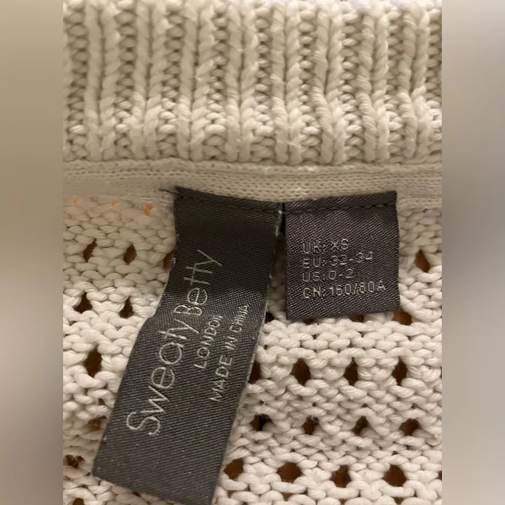 Sweaty Betty Tides High Open Weave Sweater - Image 4