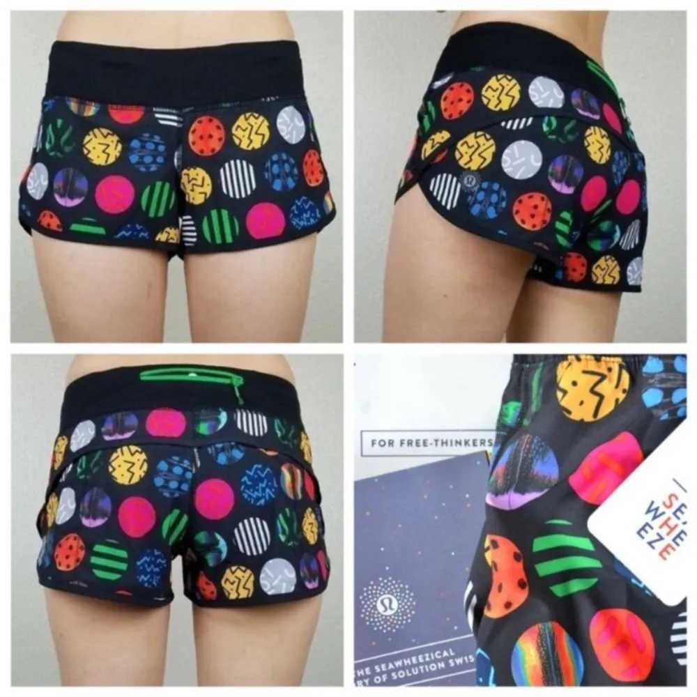 Lululemon 2015 Seawheeze size 4 Speed Shorts - Image 3