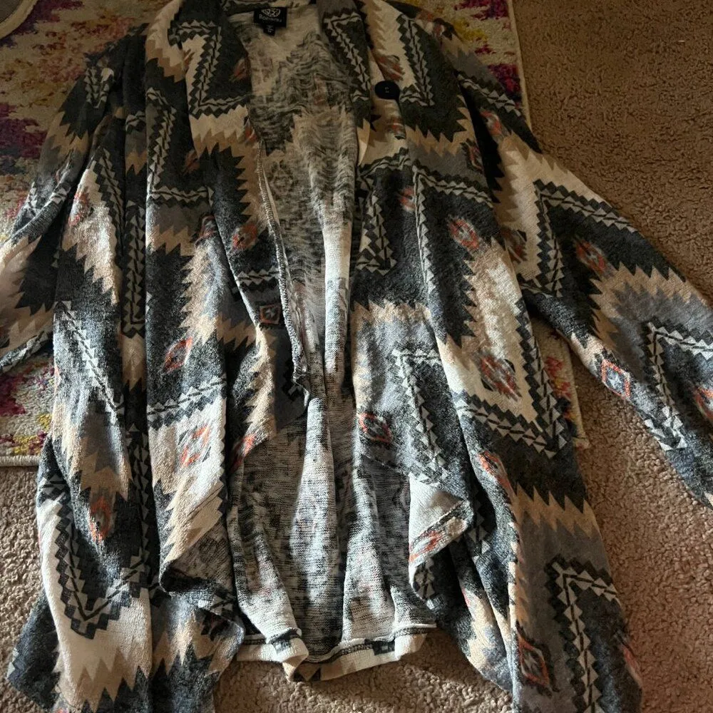 Bobeau 1x tribal cardigan - Image 4
