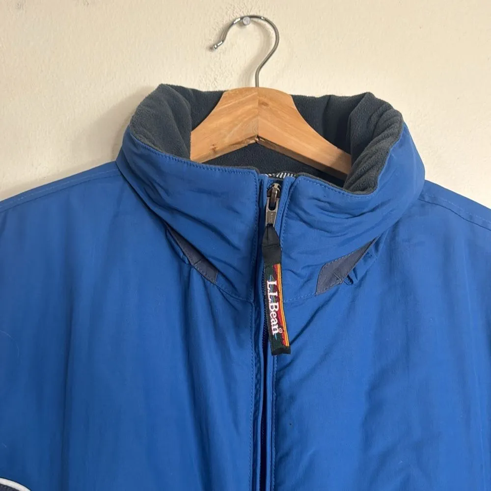Vtg L.L. Bean ladies medium reg zip up nylon outdoors cold weather jacket - Image 4