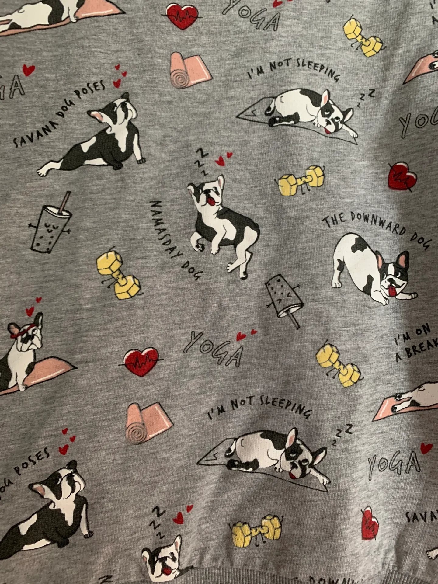 Divided Yoga Dog Crew Neck - Image 3