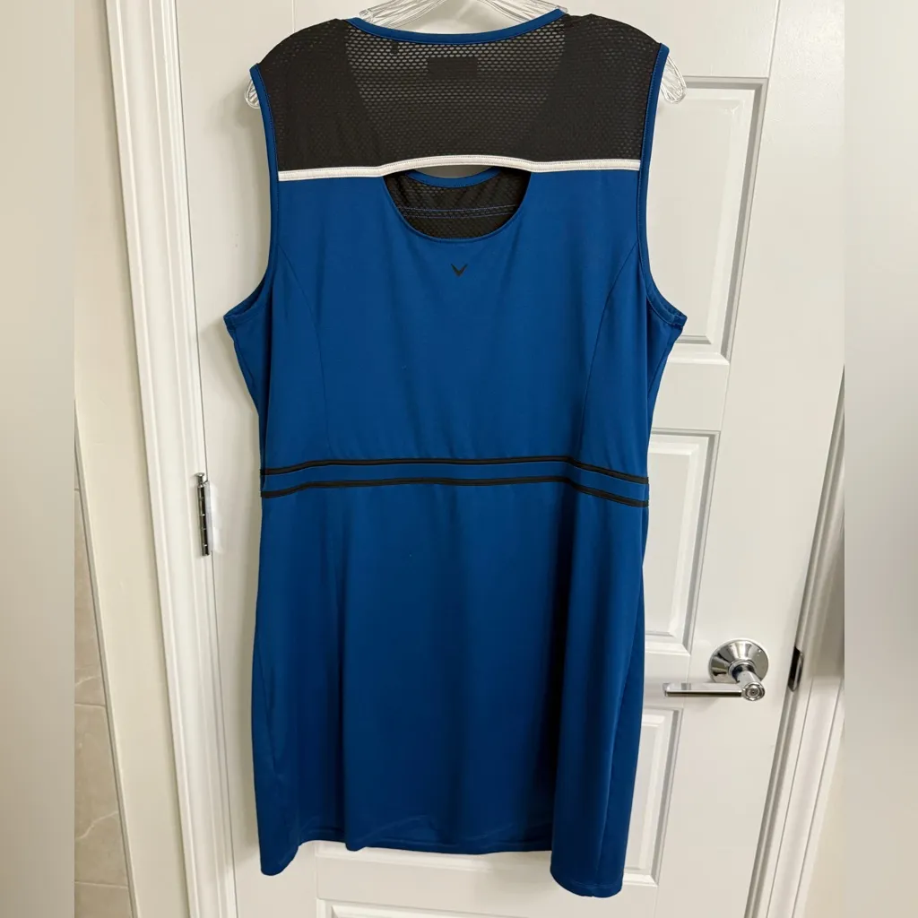 Callaway Truesculpt Sleeveless XL Athletic Dress + Matching Shorts Mesh Detail - Image 5