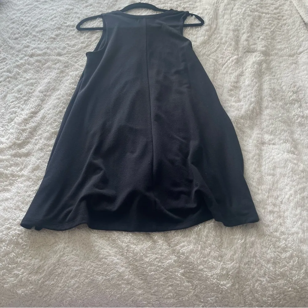 Forever 21 Basic Sleeveless Black Tank Dress - Image 3