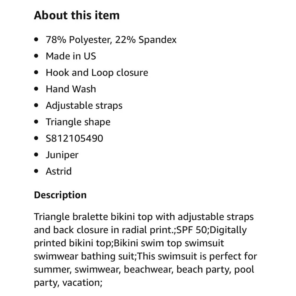 Mara Hoffman 🆕  Astrid purple triangle… - Image 6