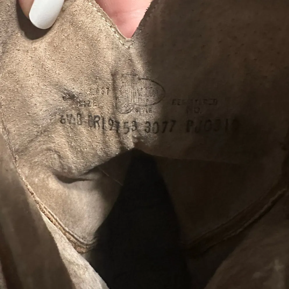 Justin Boots Western Cowgirl Women's Size 6.5 D Brown Cross Faith Brown Leather - Image 10