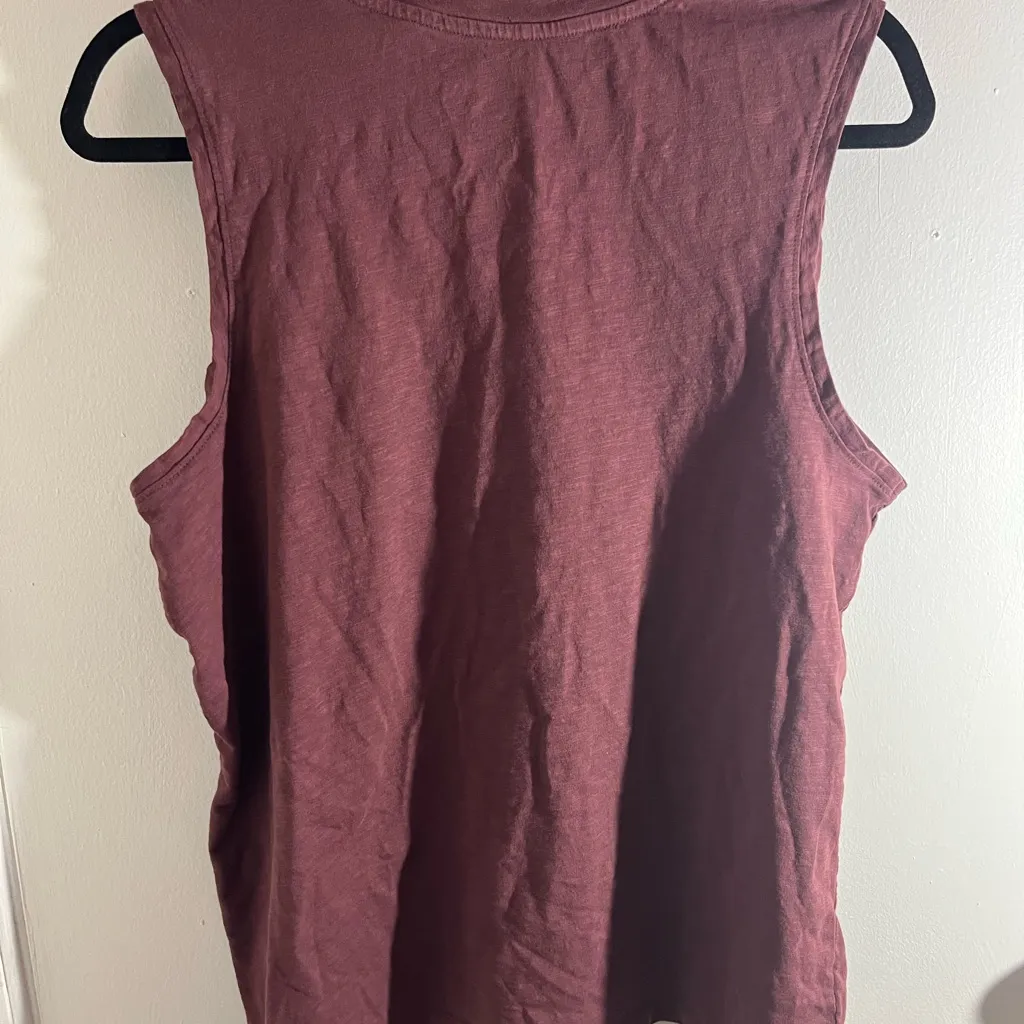 Sonoma Women's Rich Burgundy Tank - Image 5