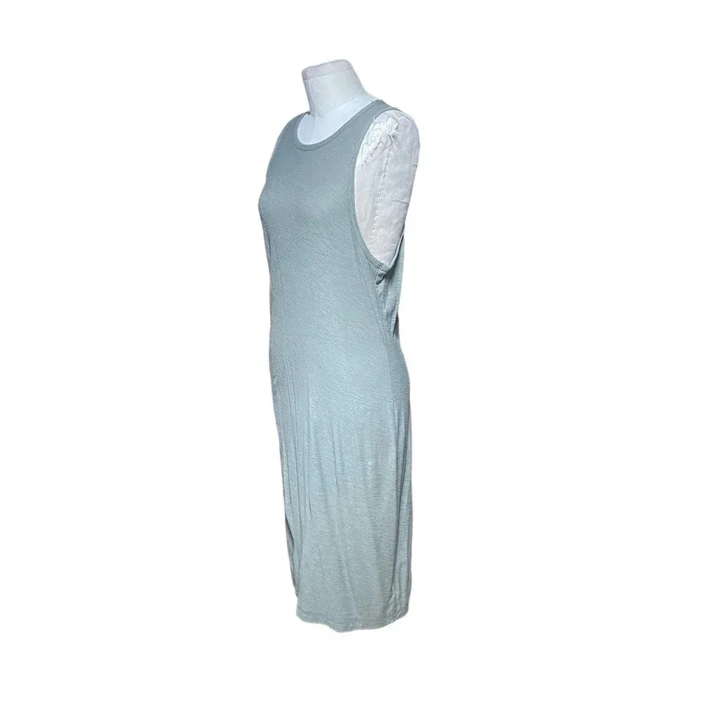 James Perse Scoop‎ Back Tank Dress Artillary Green Size 3 / US Large - Image 6