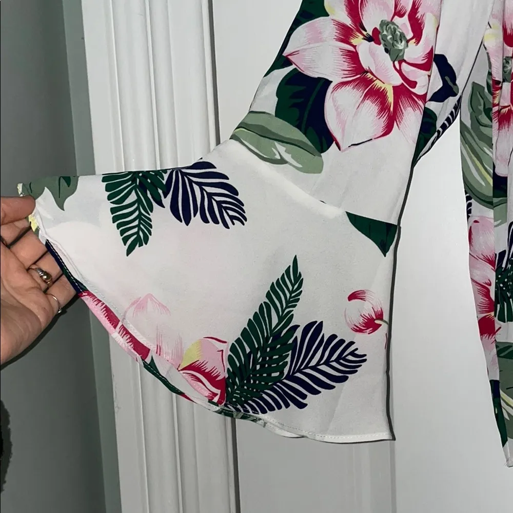 Floral Print Women's Top - Image 2