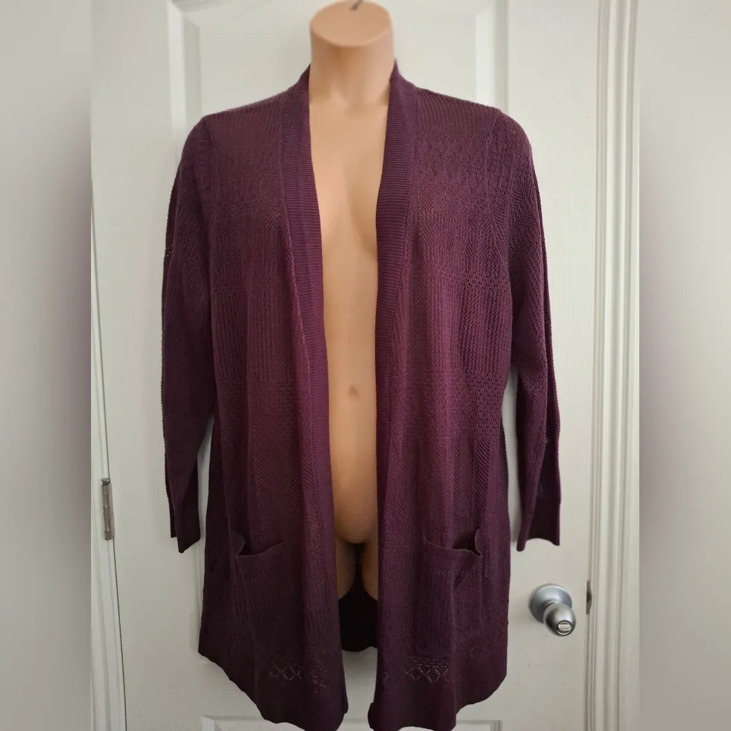 Torrid Sz 1 Women's Open-Front Sweater - Image 3