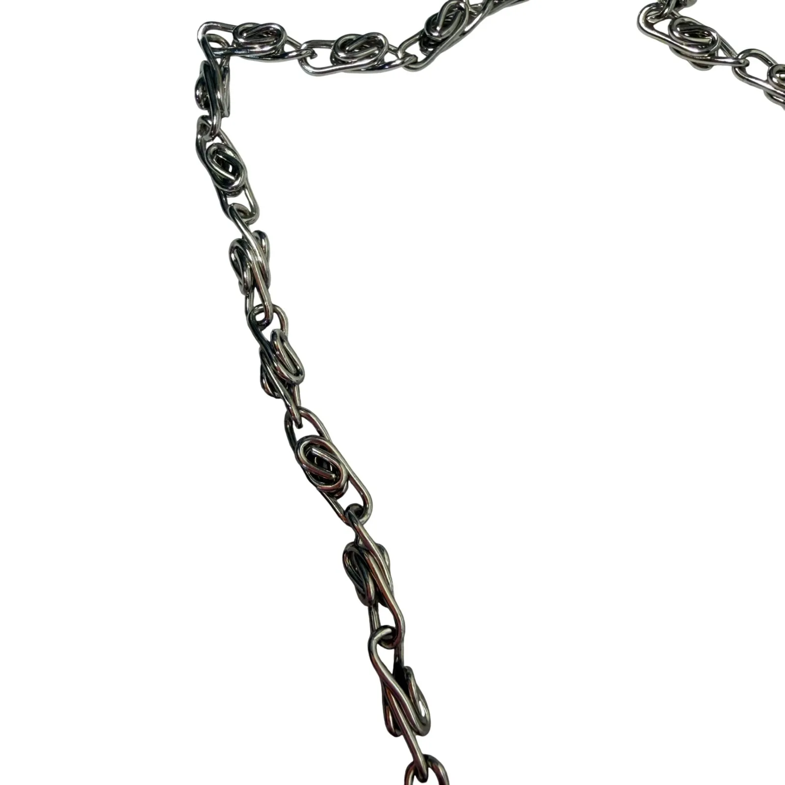 Vtg Gunne Sax by Jessica McClintock Satin Evening Clutch Navy Blue Chain Strap - Image 13