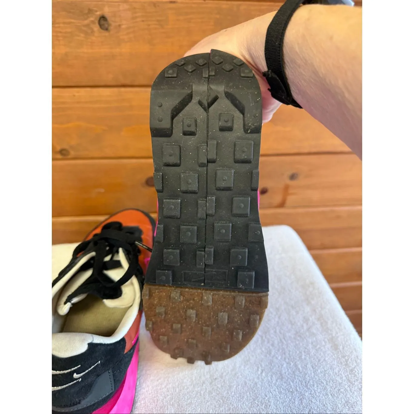 Nike Fontanka Waffle in the "Burnt Sunrise" Sz 7.5 DC3579-800 - Image 4