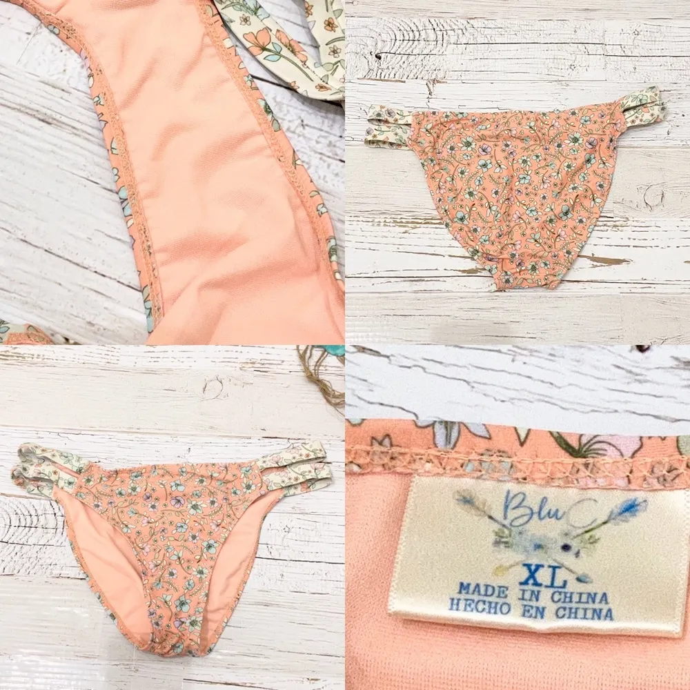 Blu C Peach Floral 2 - Image 8