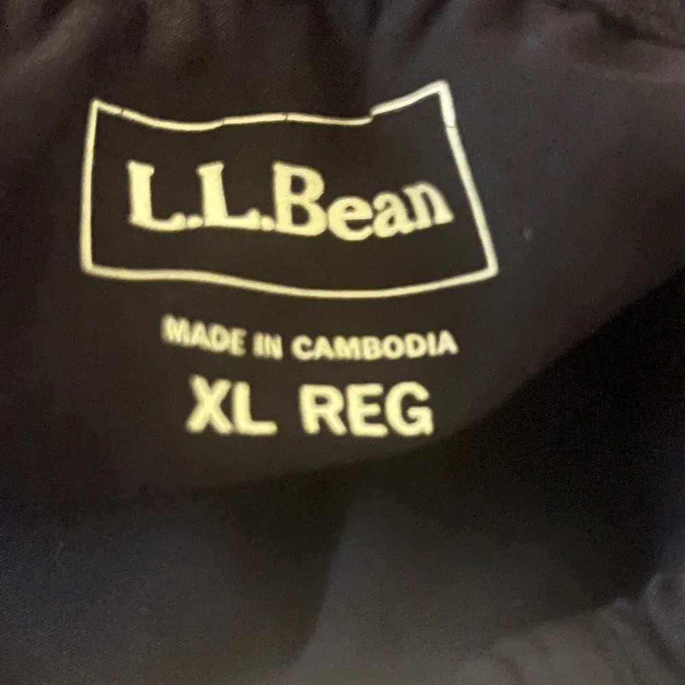 FINAL PRICE NWT LL. BEAN Black Slack Pants Size XL - Image 5