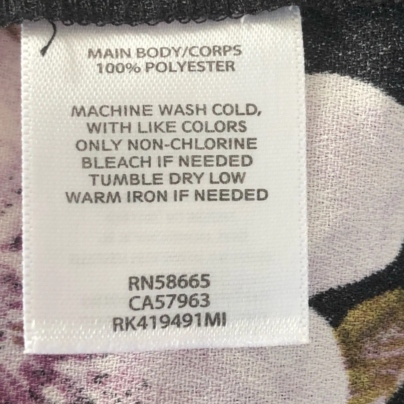 Free Press Black Floral Cropped Blouse Square Neck NWT Medium - Image 14