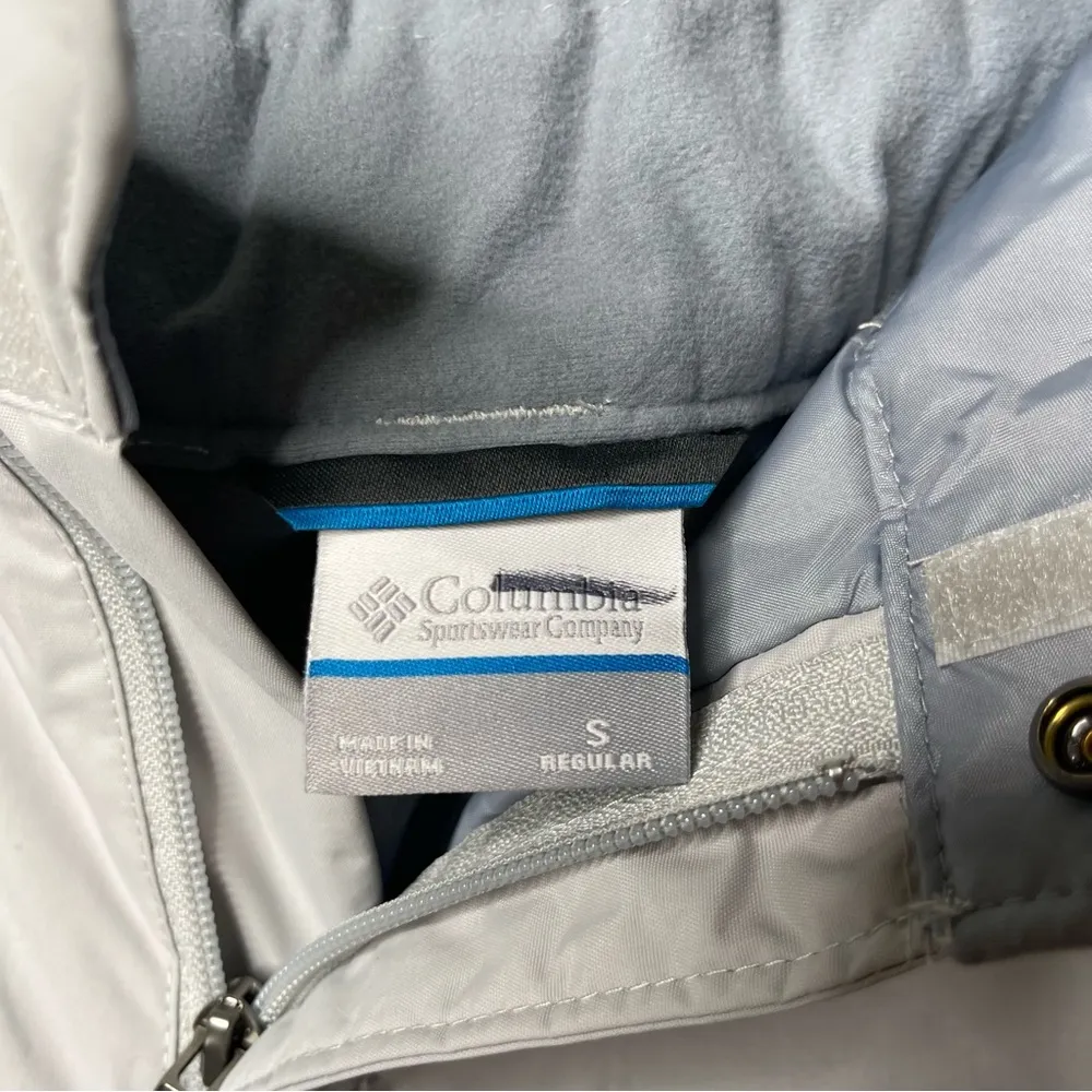 Columbia Women's Modern Mountain 2.0 Insulated Ski Pants sz S in light grey - Image 6