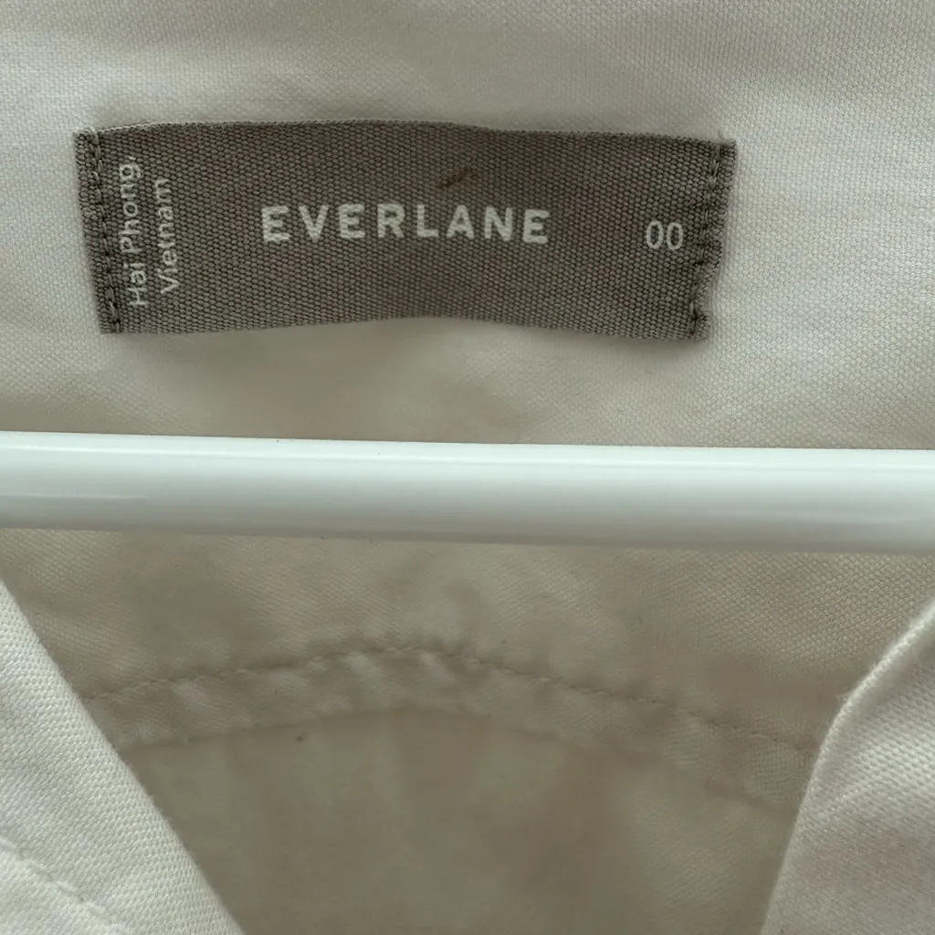 Everlane longsleeve Button-Up Shirt Dress - Image 6