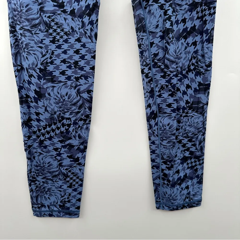 Offline by aerie Real Me Xtra Hold Up Mid Rise Leggings in Marbled Blue Sz S NEW - Image 5