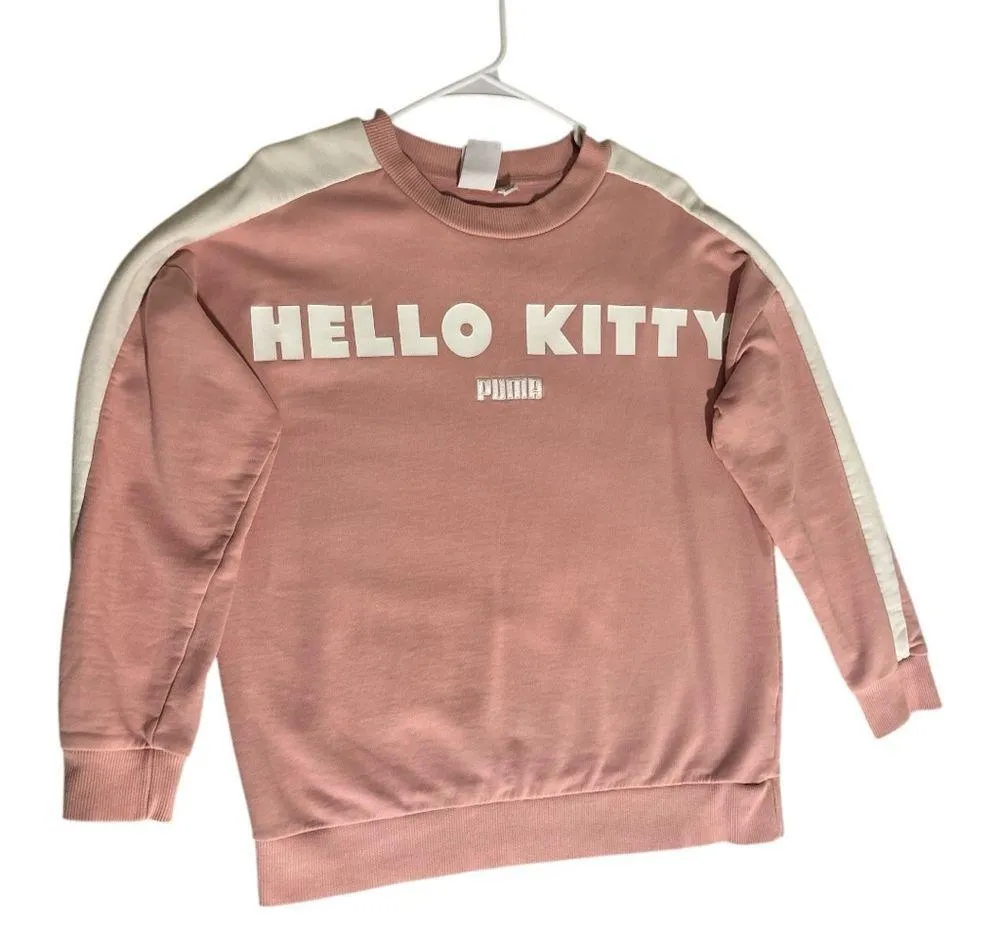 Hello Kitty Pink and Cream Crew Neck Sweater - Image 4