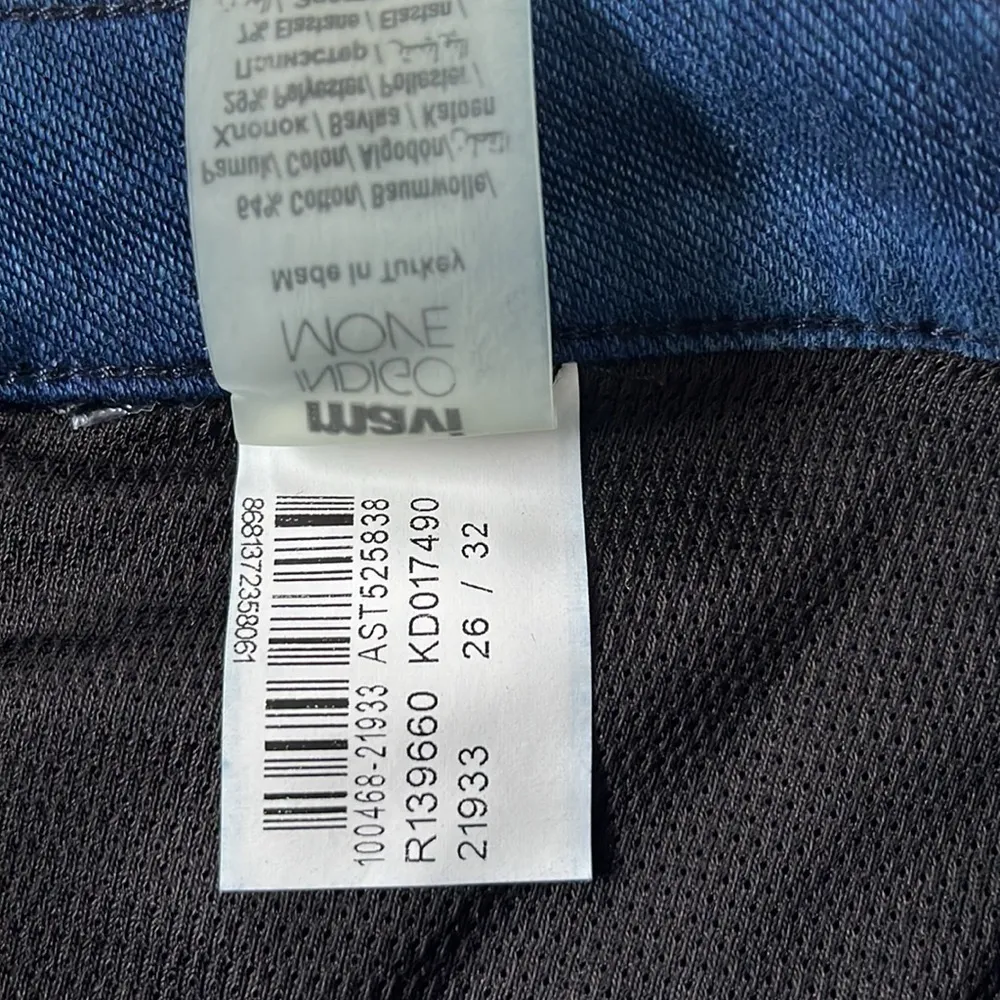 New Mavi Indigo Move Ida Mid rise Mermaid flare jeans in indigo size 27 Black - Image 9