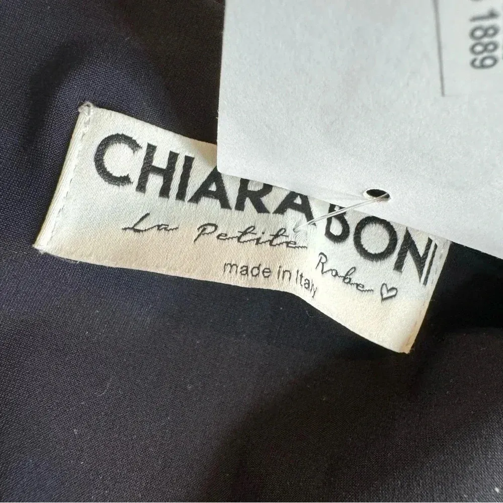 Chiara Boni La Petite Robe Rocca Textured Paneled Midi Dress Black Size L NWT - Image 13