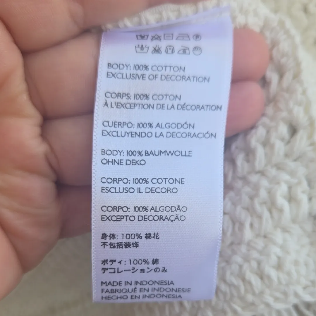 Cleobella Cream Textured Cardigan - Image 10