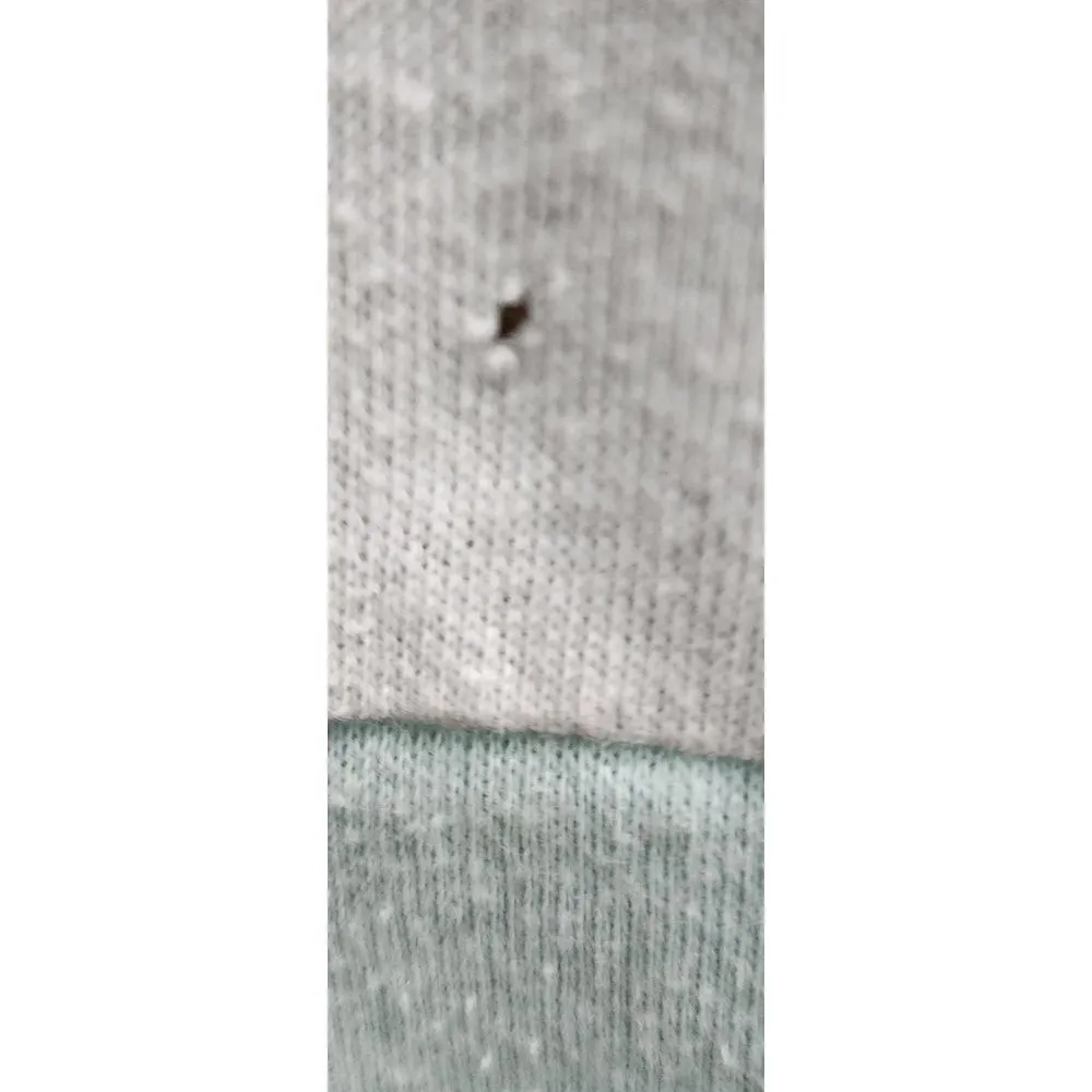 PINK Victoria's Secret Half Zip Color Block Pullover Sweatshirt‎ Dog Mint White - Image 4